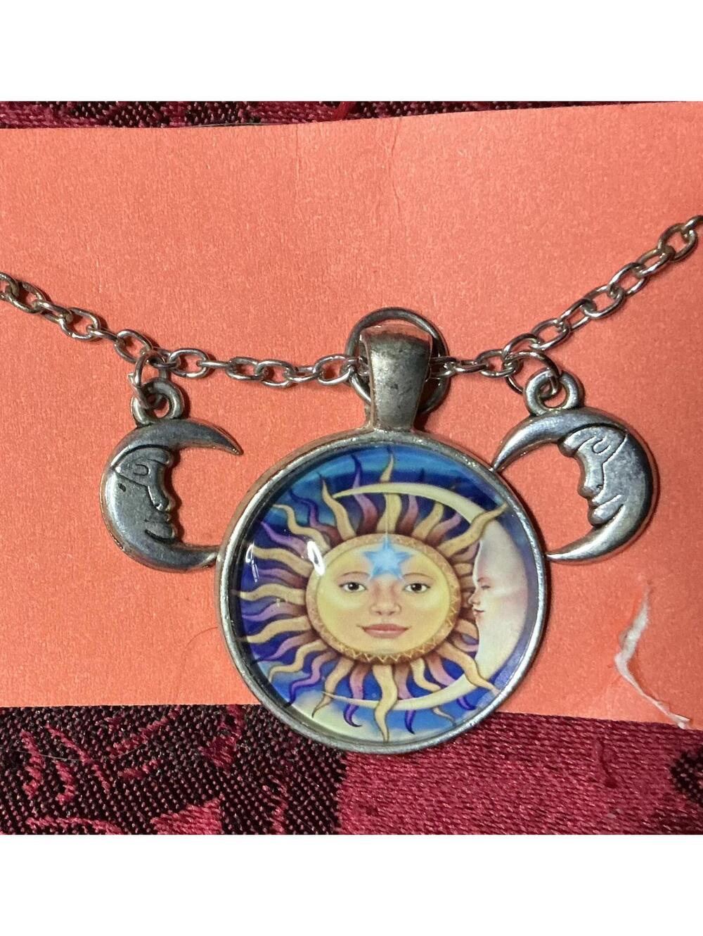 Happy Sunshine Sun Necklace